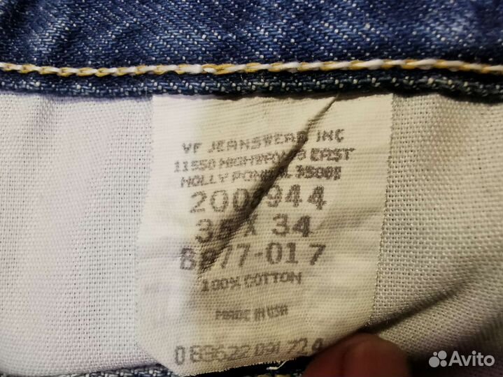 Джинсы Lee made in USA