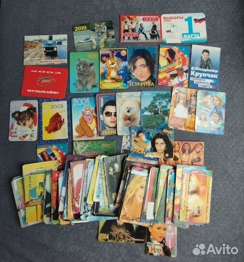 Открытки и карманные календари