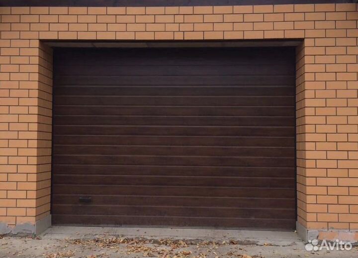 Секционные ворота