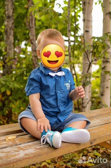 Рубашка детская 80