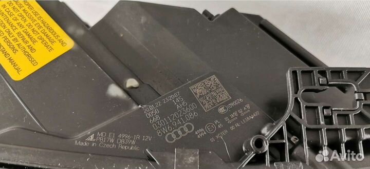 Audi A5 8W6 рест фары лазерные комплект