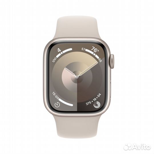 Apple Watch Series 9 45mm Starlight Aluminum Case
