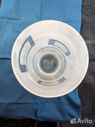 Ваза большая матовое стекло