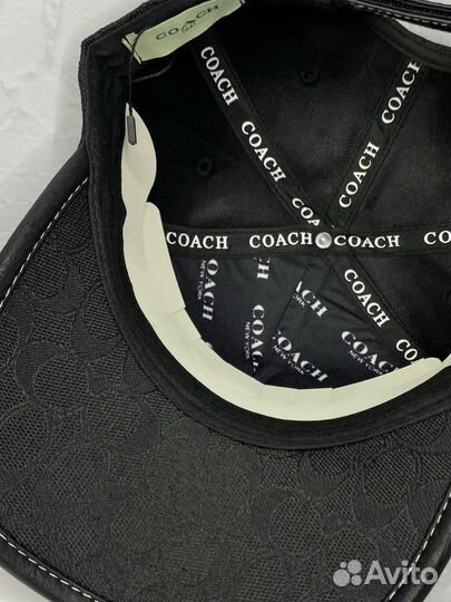 Бейсболка кепка coach (premium)