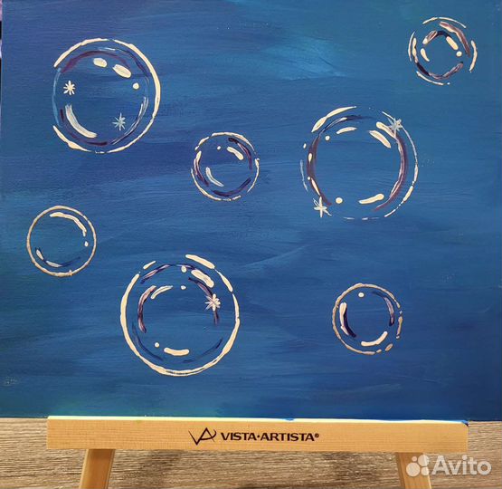 Картина гуашью