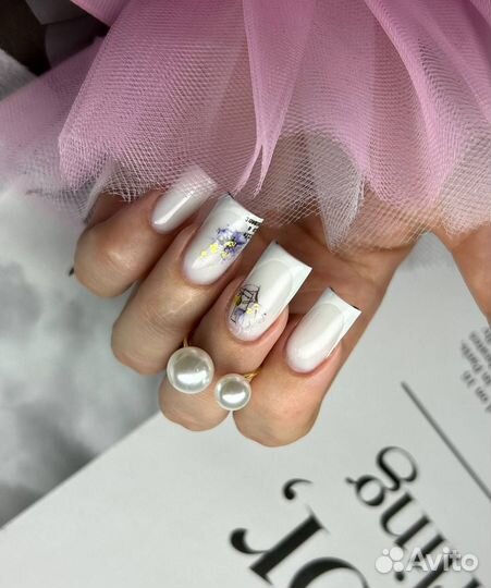 Маникюр с покрытием гель лак