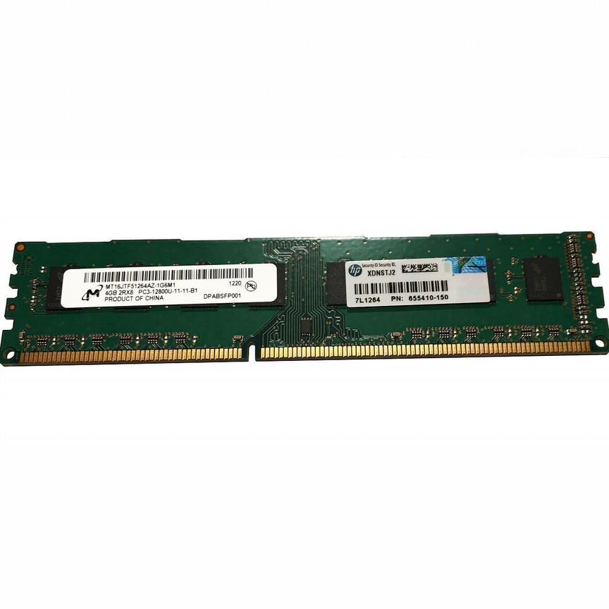 [655410-150] Оперативная Память Hp 4gb 655410-150