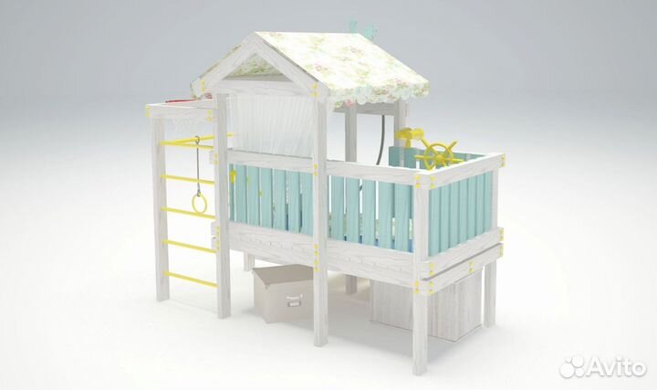 Игровой комплекс для детей Baby 3 голубой