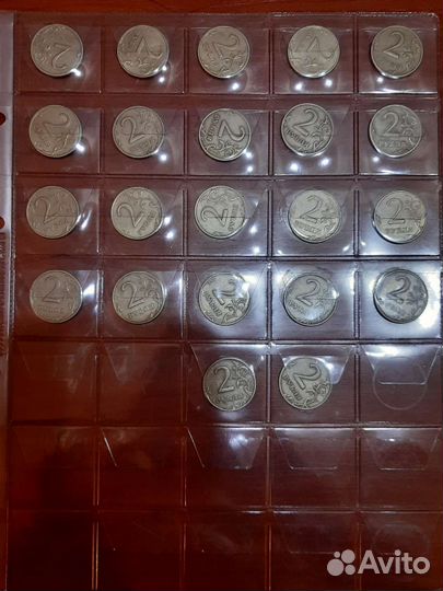 Монеты 22штуки 2р