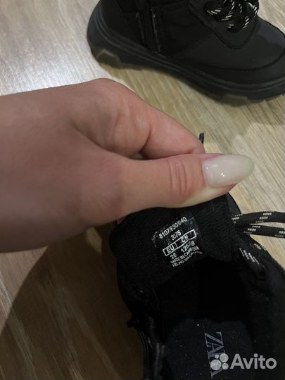 Ботинки zara 20р-р