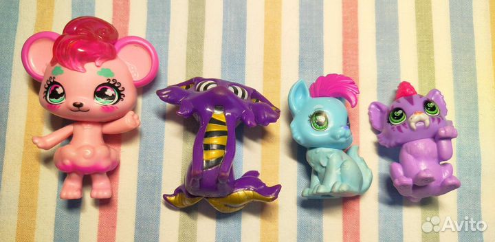 Мини фигурки зверушки разные маленькие