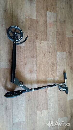 Складной самокат с большими колёсами