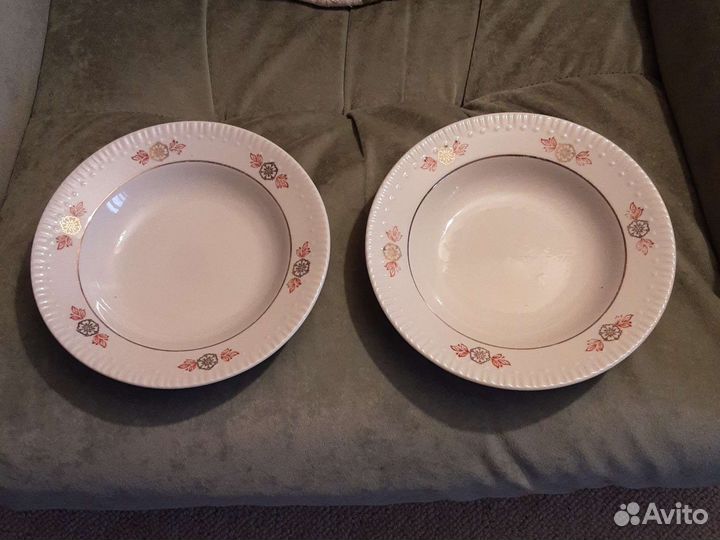 Тарелки суповые 6 шт. Диаметр 20 см