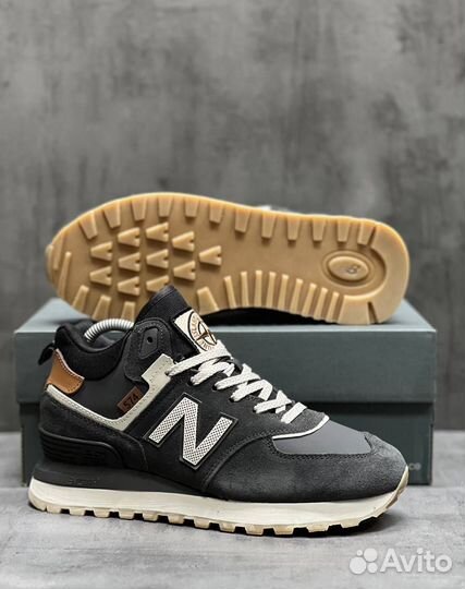 Кроссовки New balance 574 stone island