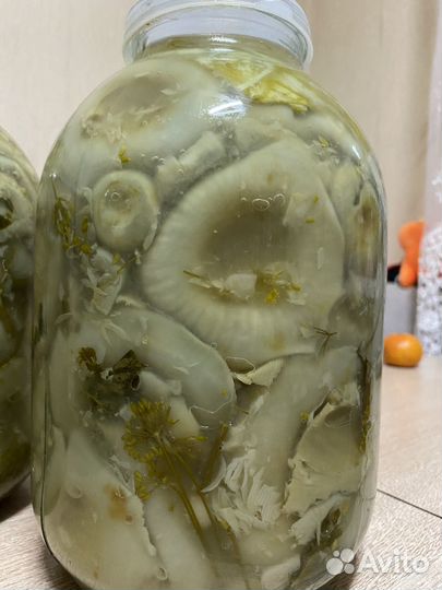 Грибы грузди соленые