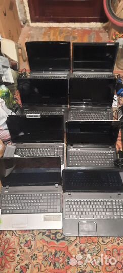 Ноутбуки 12 шт офисные