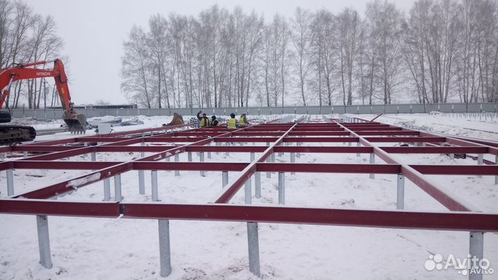 Фундамент на винтовых сваях Винтовые сваи под ключ