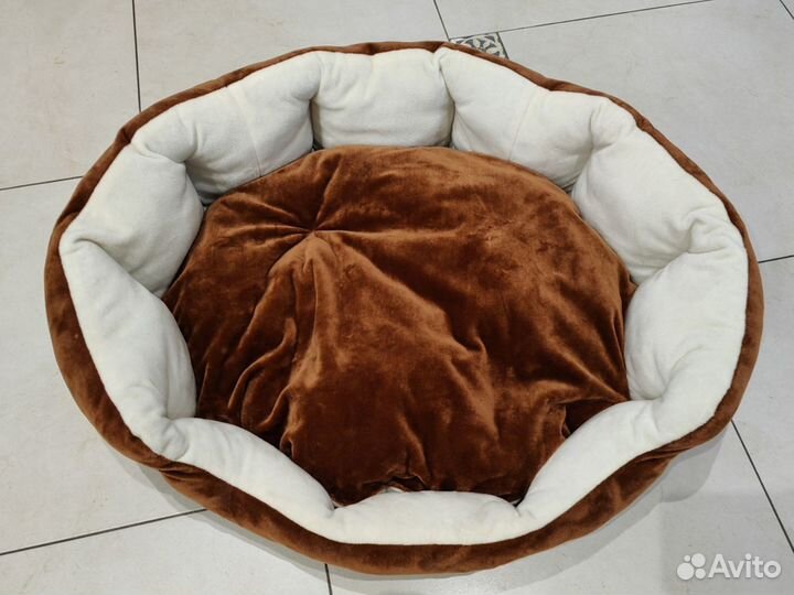 Лежак и миска для животных новые