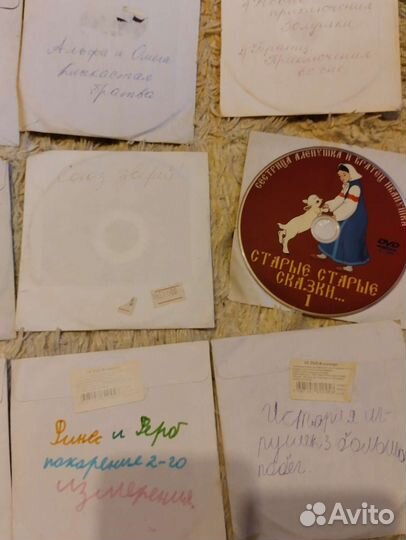 Dvd диски мультики Барби, Феи, Братц и др