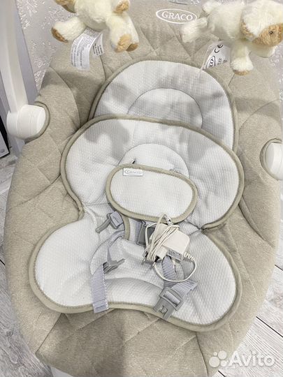 Детские электронные качели graco Move With Me