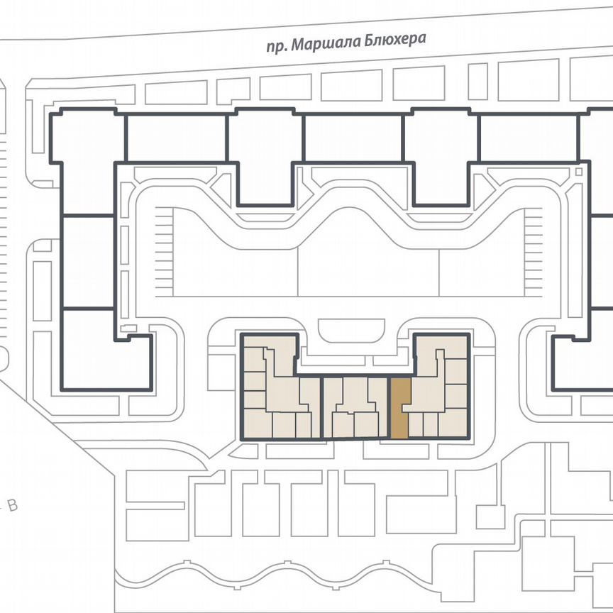 3-к. квартира, 87,8 м², 14/16 эт.