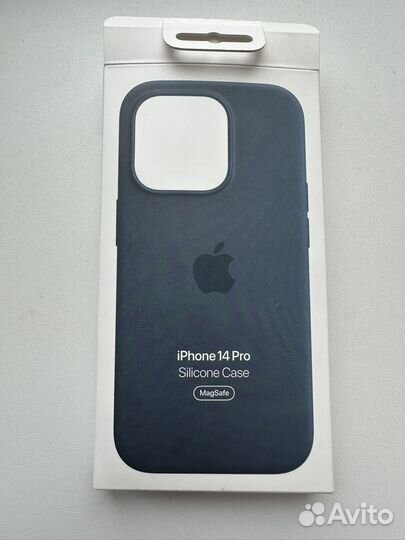 Чехол Apple iPhone 14 Pro Silicone Storm Blue