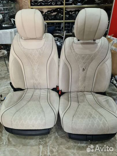 Передние сиденья Mercedes W222