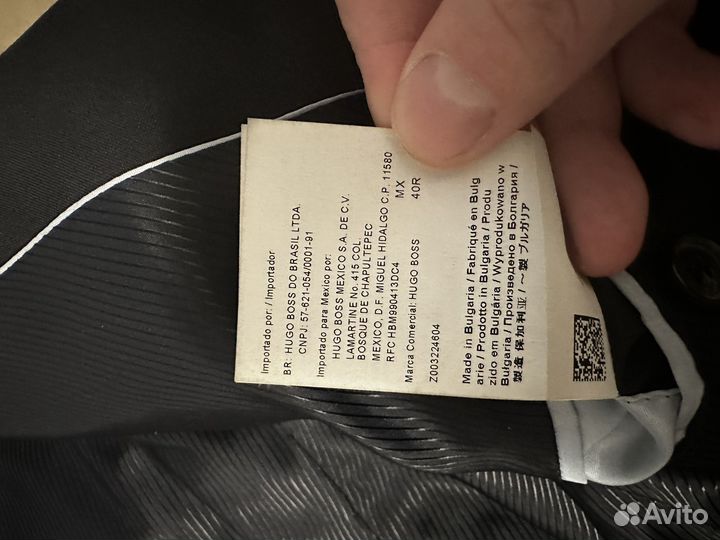 Костюм hugo boss оригинал