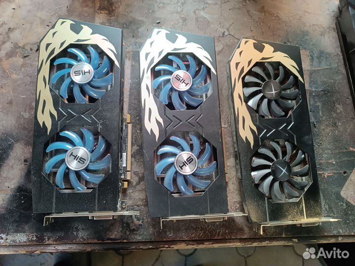 Видеокарта rx480 8gb