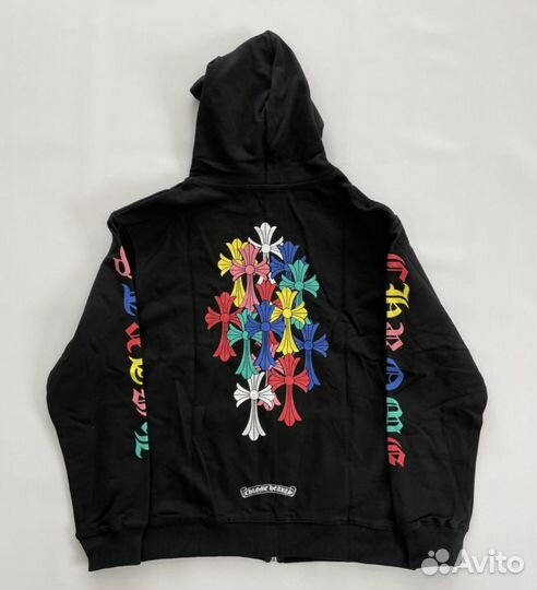 Chrome hearts zip hoodie