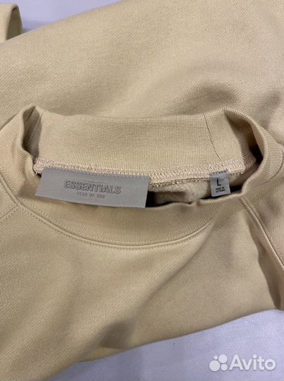 FOG Essentials Crewneck Sweatshirt(Sand)