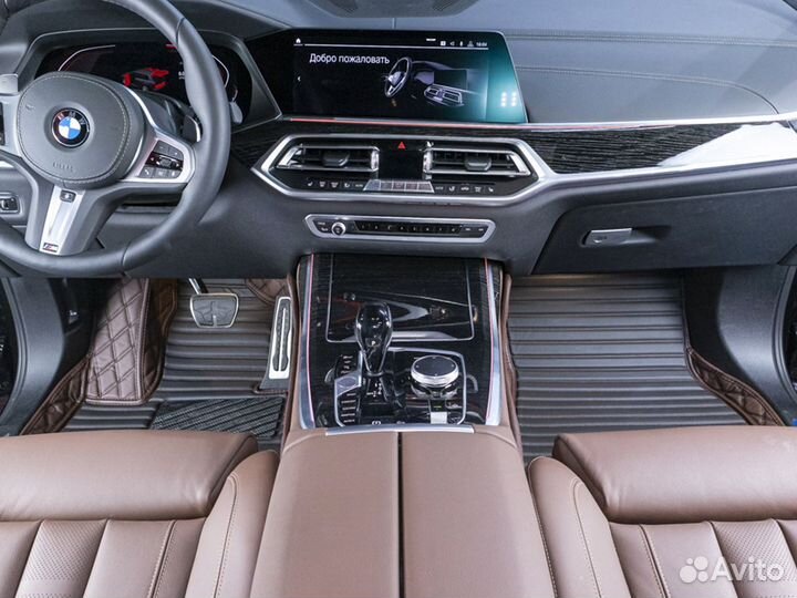 Коврики в салон luxe line 5D