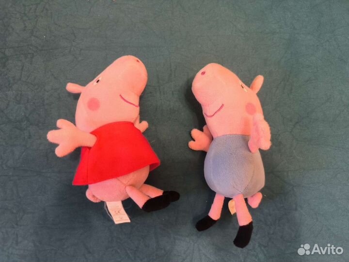 Мягкие игрушки миньоны, свинка Пеппа, Дино