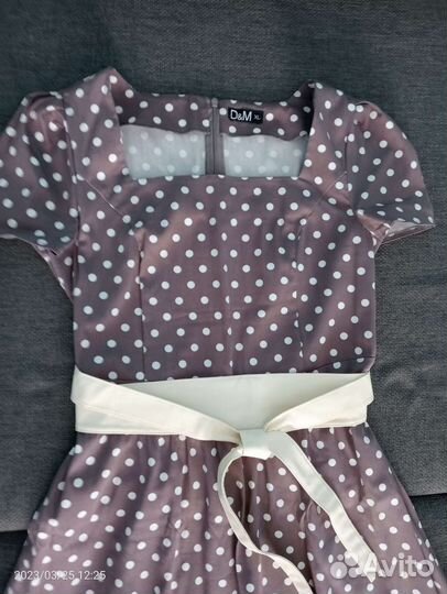 Платье женское летнее хлопок 48