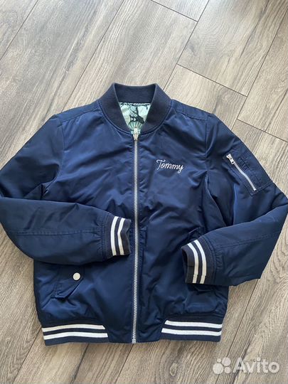 Бомбер двусторонний tommy hilfiger