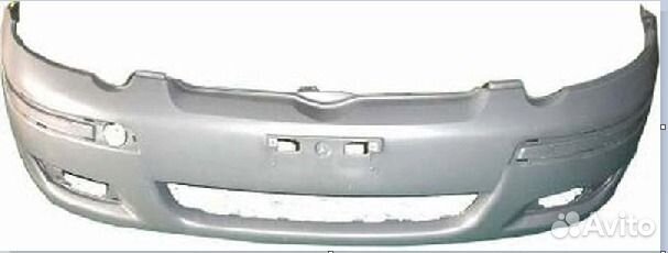 Бампер передний на toyota vitz / yaris NCP1N 99-05