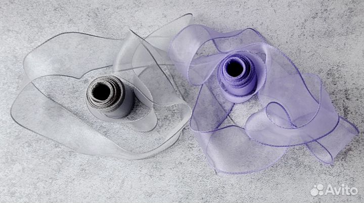 Лента из органзы 2 шт