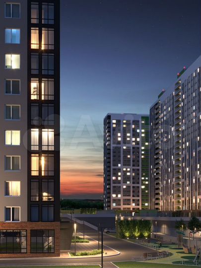2-к. квартира, 56,2 м², 15/22 эт.