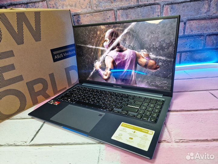 Ноутбук Asus Ryzen 5 5600H 16Gb SSD 512Gb oled