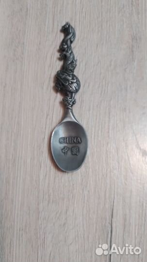 Сувенирная коллекционная ложка, Китай