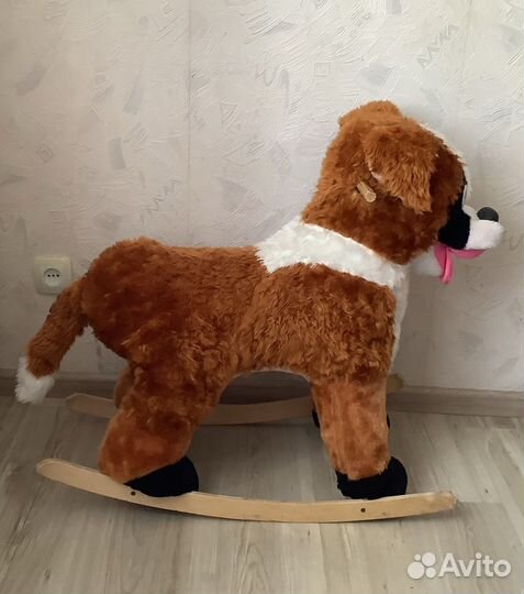 Детская собака качалка