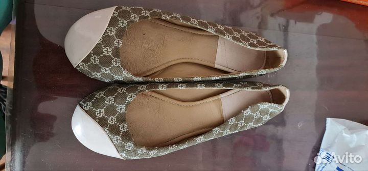 Балетки louis vuitton и Salvatore Ferragamo