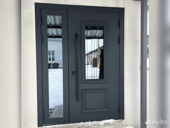 Входная дверь металлическая и мдф