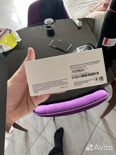 Беспроводные наушники apple airpods pro