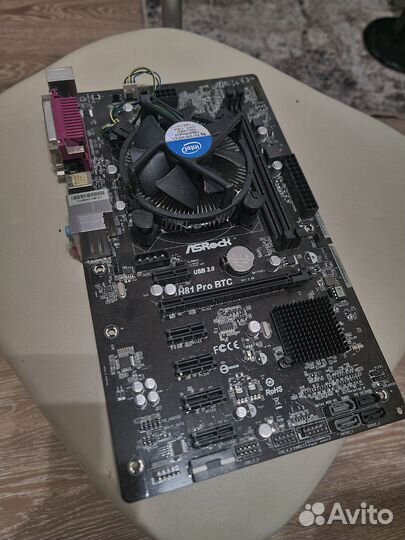 Материнская плата Asrock h81 pro btc