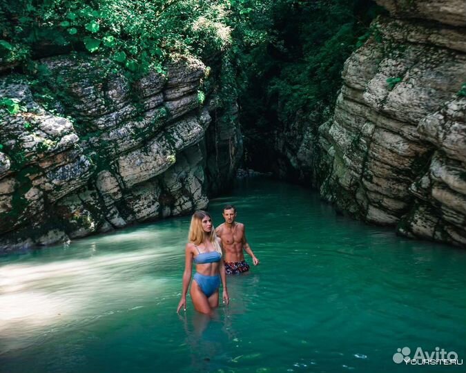 Тур на сап бордах. Сочи, Абхазия