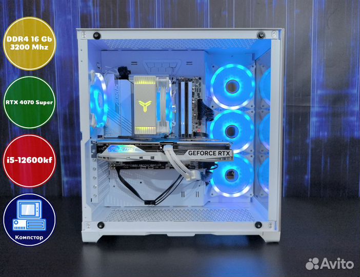 Игровой пк i5-RTX4070SUP-16DDR4-QAP3089745162-B760