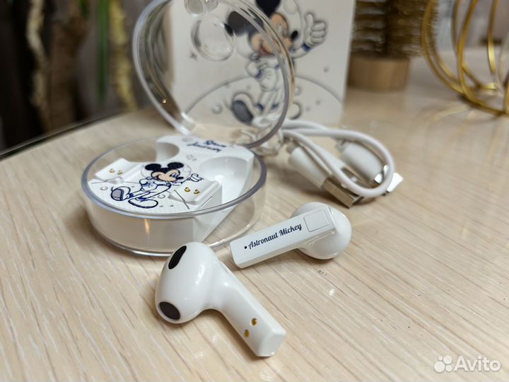 Наушники беспроводные новые Микки маус