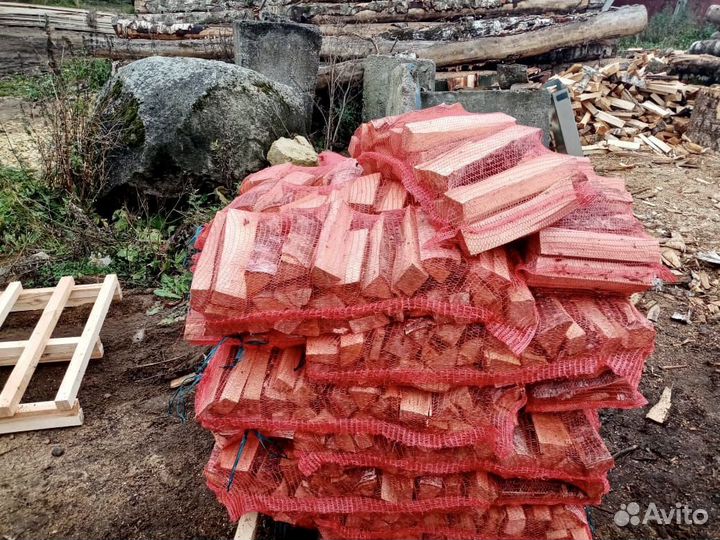Дрова Дубовые в мешках и сетках uy241