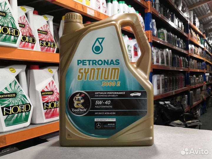 Масло моторное petronas Syntium 3000 E 5W-40 5л